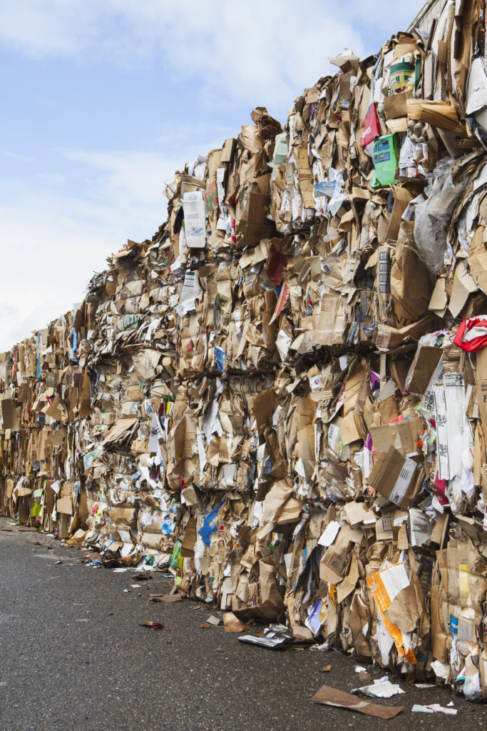 reciclado de papel y cartón